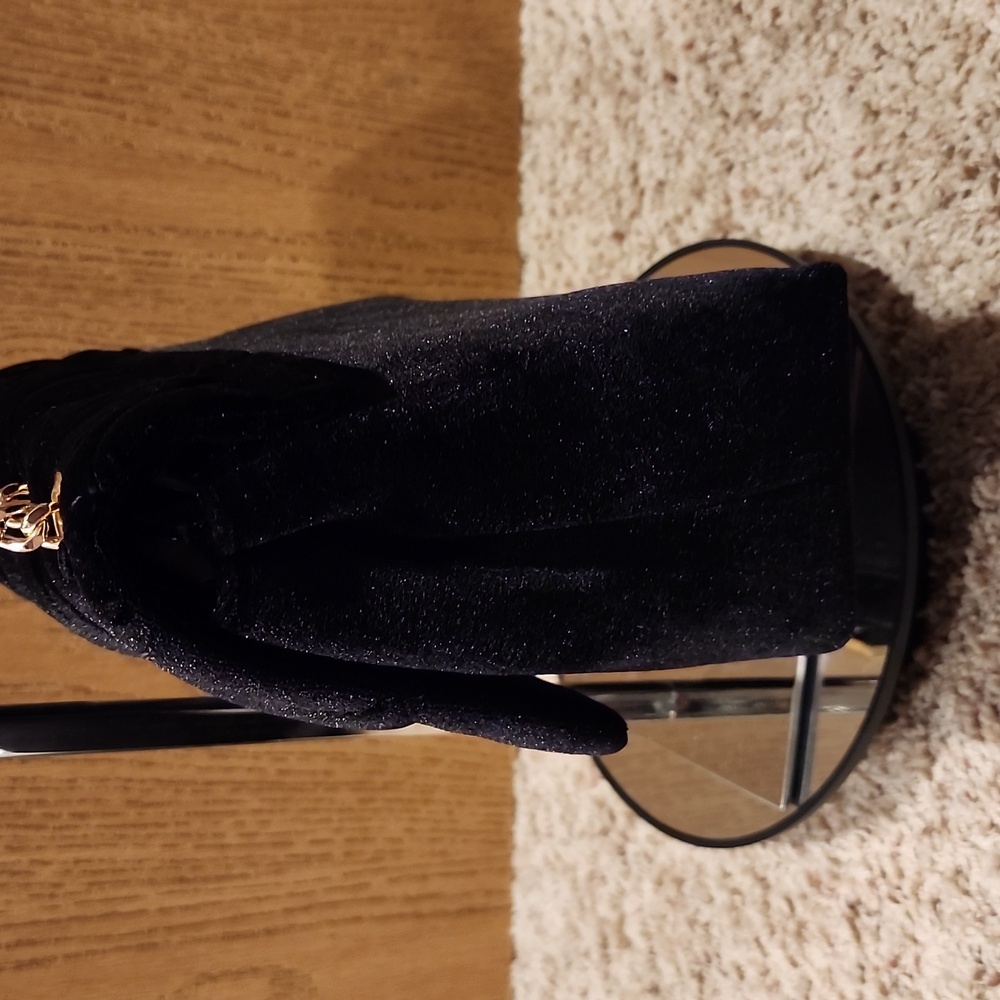 NWT Steve Madden velvet shoulder bag - Picture 10 of 15